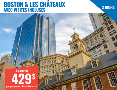 Boston - Boston et les châteaux